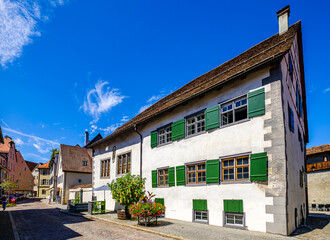 historic old town of Wangen in Germany