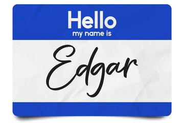 Hello my name is Edgar