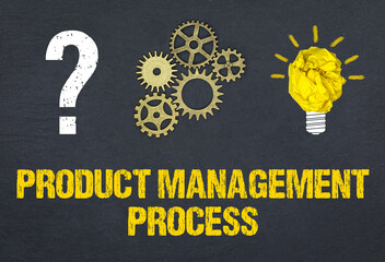 Obraz premium Product Management Process
