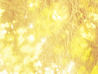 Tie Dye Asian Picture. Amber Unusual Poster. Pale