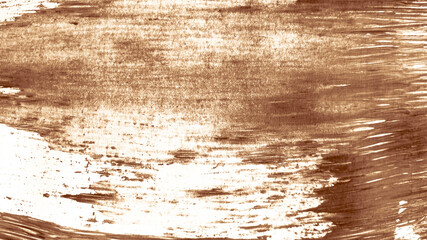 Dirty Wallpaper.   Messy Sepia Artwork. Trendy