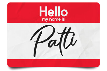 Hello my name is Patti