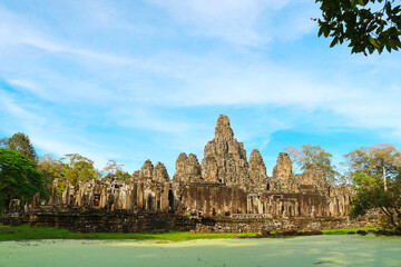 Obraz premium Angkor wat view of the river 
