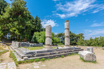 Asklepion archeological site in Kos Island