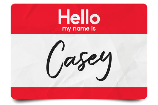 Hello my name is Casey