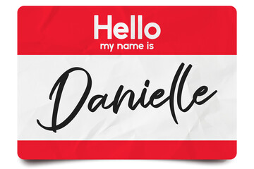 Hello my name is Danielle