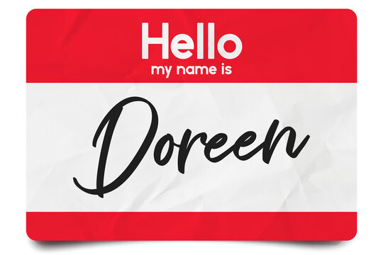 Hello my name is Doreen