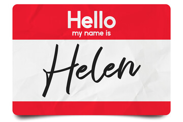 Hello my name is Helen