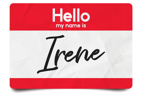 Hello my name is Irene