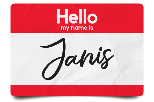 Hello my name is Janis
