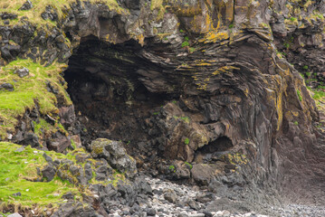 Obraz premium Londrangar Basalt Cliffs in Iceland