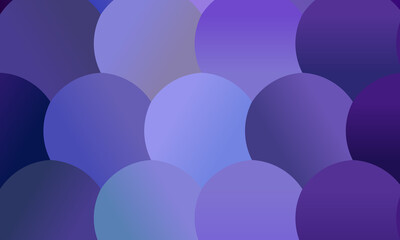 Positive Magenta and blue circles background, digitally created