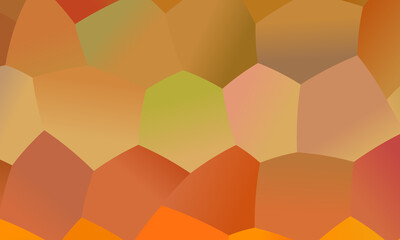 Brown, yellow and red polygonal abstract background. Great illustration for your needs.