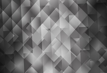 Light Gray vector pattern in square style.