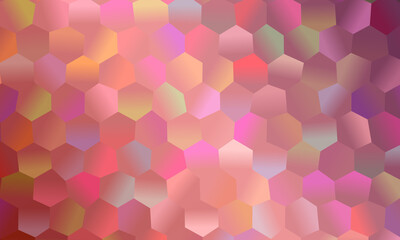 Creative Light pink polygonal background, digitally created