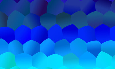 Obraz na płótnie Canvas Blue polygonal abstract background. Great illustration for your needs.