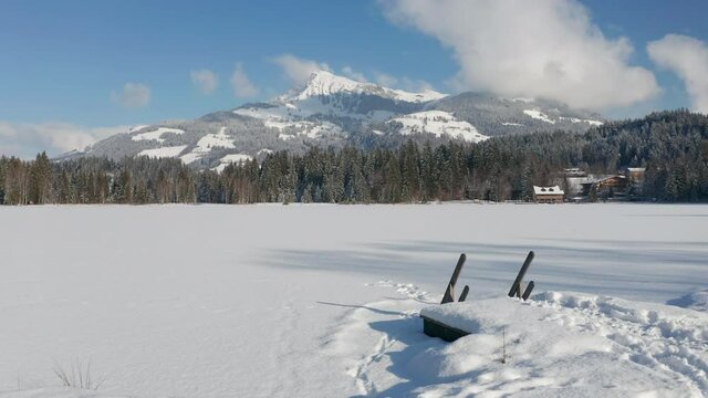 Wilder Kaiser Tirol &Ouml;sterreich Winter Schwarzsee