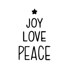 Handwritten modern brush lettering