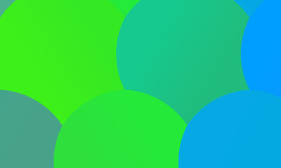 Original Green and light blue background, digitally created
