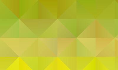 Lemon green polygonal abstract background. Great illustration for your needs.