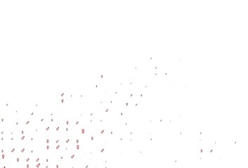 Light green, red vector texture with male, female icons.