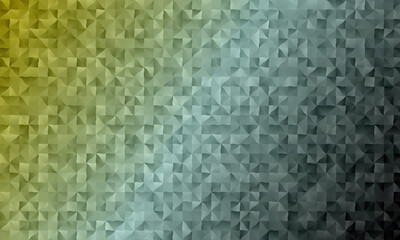 Lovely Green and grey polygonal background, digitally created