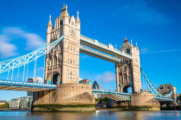 Fototapeta na wymiar Tower Bridge viewed in the morning. London