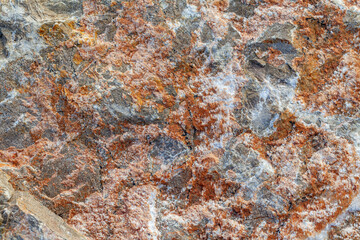 Texture of old gray concrete wall for background.selective focus.