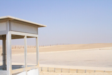 Paisaje desierto en Egipto