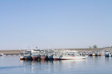 Fototapeta na wymiar Barcos Nilo