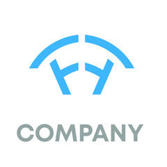 Fototapeta premium F logo 