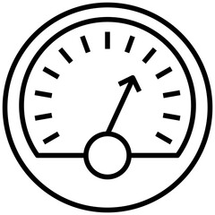 Car pressure gauge in line design 