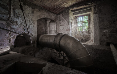 old abandoned factory