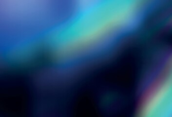 Dark BLUE vector colorful blur backdrop.