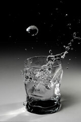 glass of water