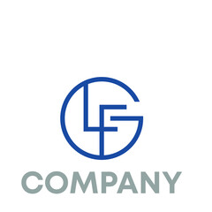 letter L F G logo