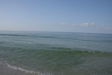 beach and calm sea 