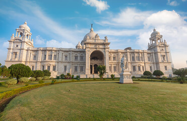 Victoria Memorial colonial historic monument at Kolkata 
