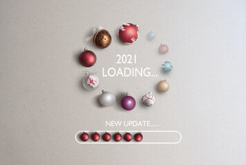 2021 new year page loading