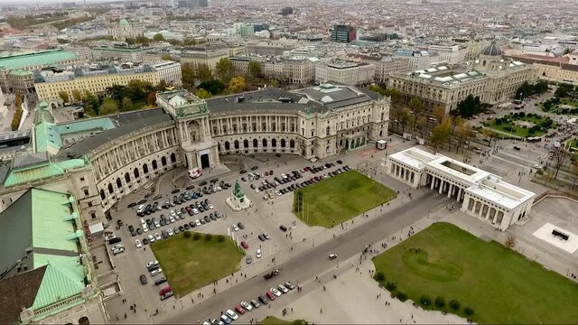 Hofburg Imperial Palace. Vienna, Austria.