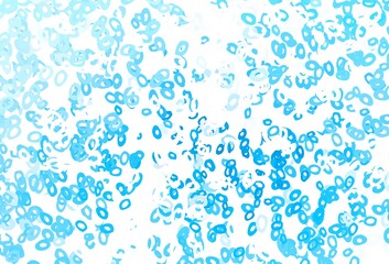 Light Blue, Green vector backdrop with dots.