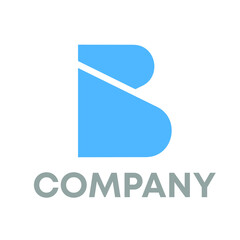 B logo