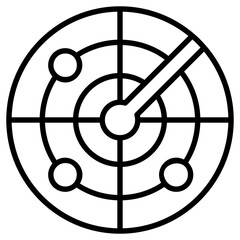 Detecting device, radar, line vector  