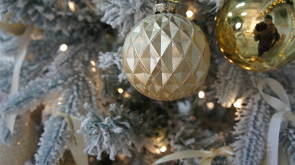 ball on a Christmas tree, Christmas tree toy