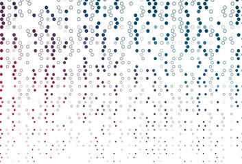 Light Blue, Red vector texture with disks.