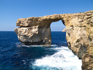 Fototapeta na wymiar Azure Window auf Gozo