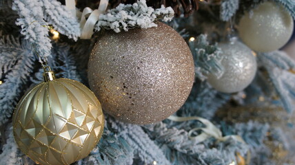 ball on a Christmas tree, Christmas tree toy