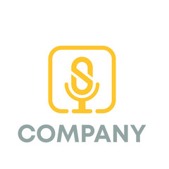 S microphone logo 