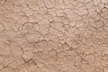 dried clay ibackground n the desert in Morocco