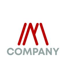 M logo